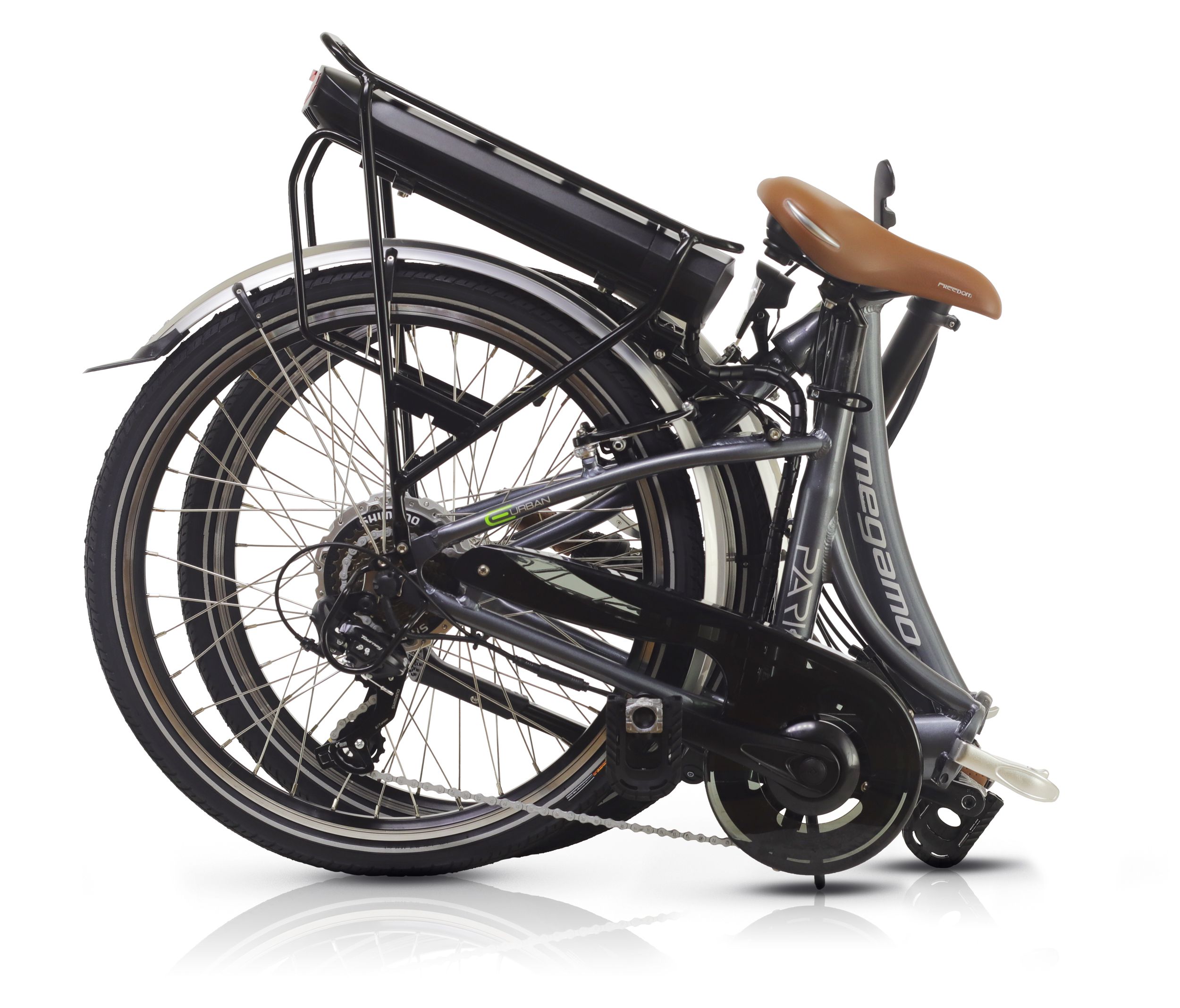 Bicicleta eléctrica plegable 24 park megamo clearance