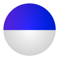 Color White Blue